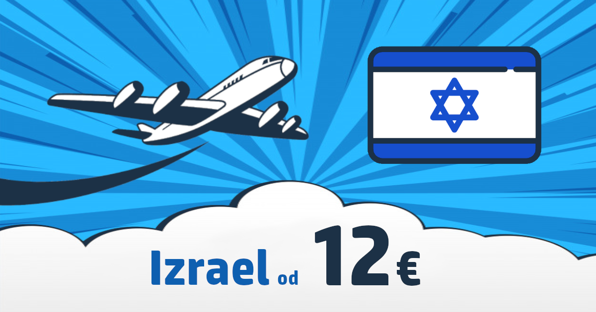 Lacné letenky do Izraela