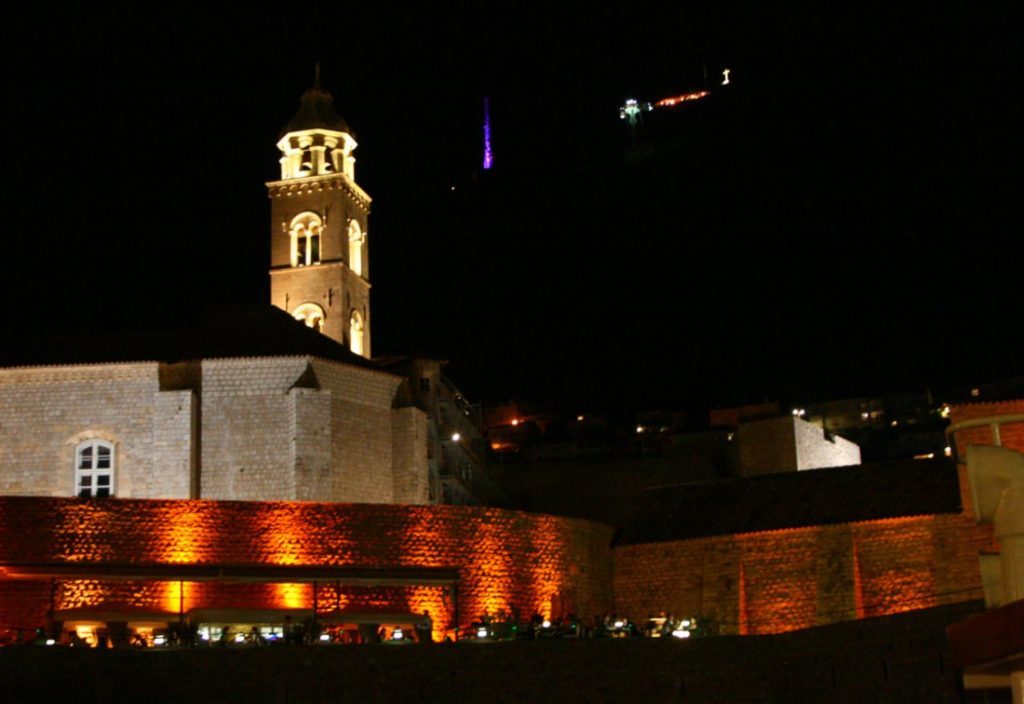 Dubrovnik at night