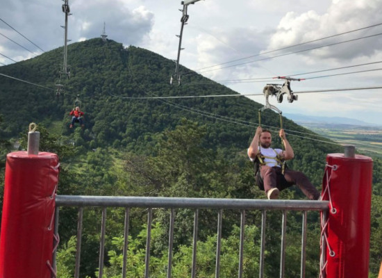 Ziplnie Tokaj - Zemplén Adventure Park (Satoraljaujhely, Maďarsko)