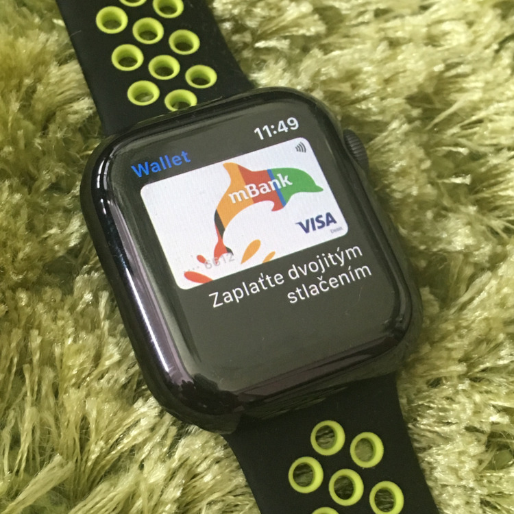 Apple Watch 4 - Apple Pay mBank