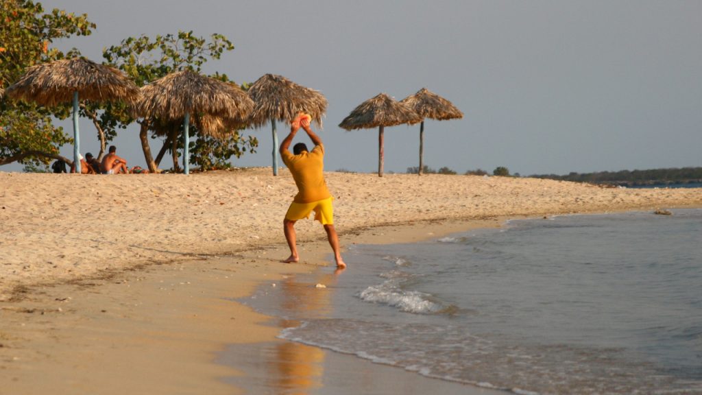 pláže na kube - playa ancón