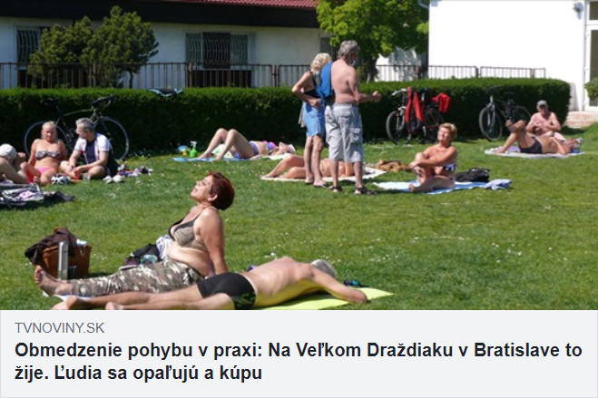 Obmedzenie pohybu veľká noc covid-19 - Draždiak, TVNOVINY