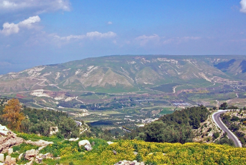 Golanské výšiny Izrael, golan heights