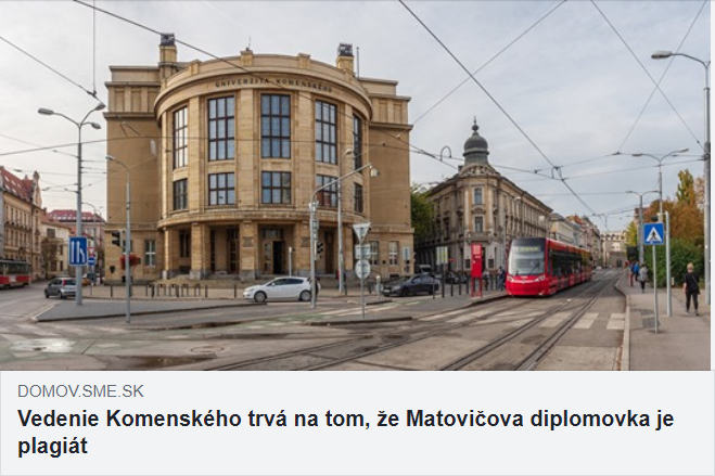 matovičove kauzy - odpísaná diplomovka