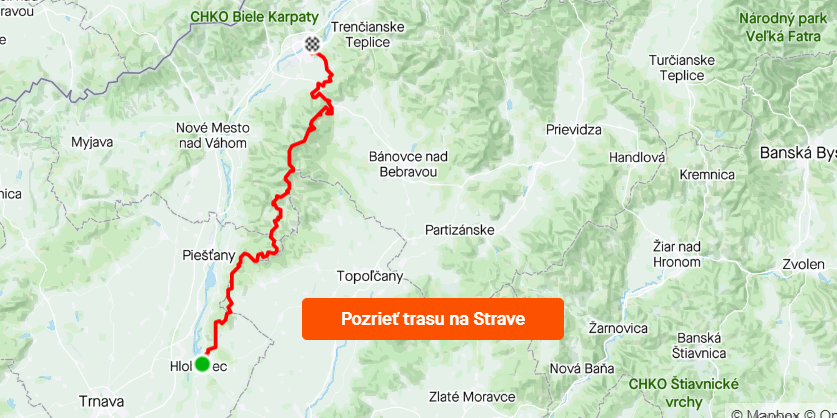 Hrebeňom Považského Inovca na MTB 125